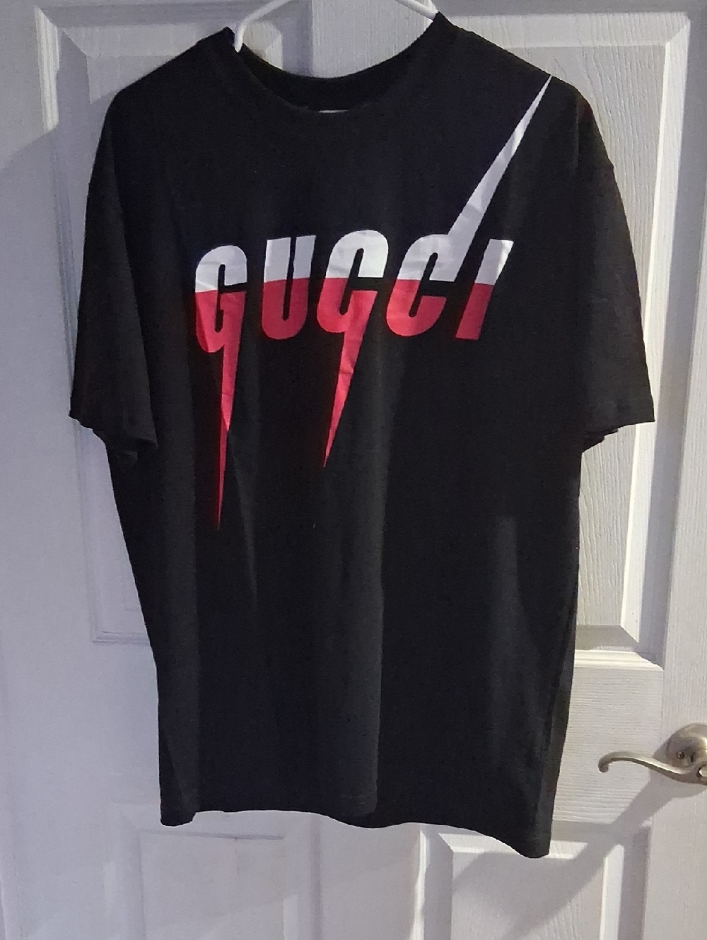 NWT Mens Gucci Black T-shirt Blade Size XL